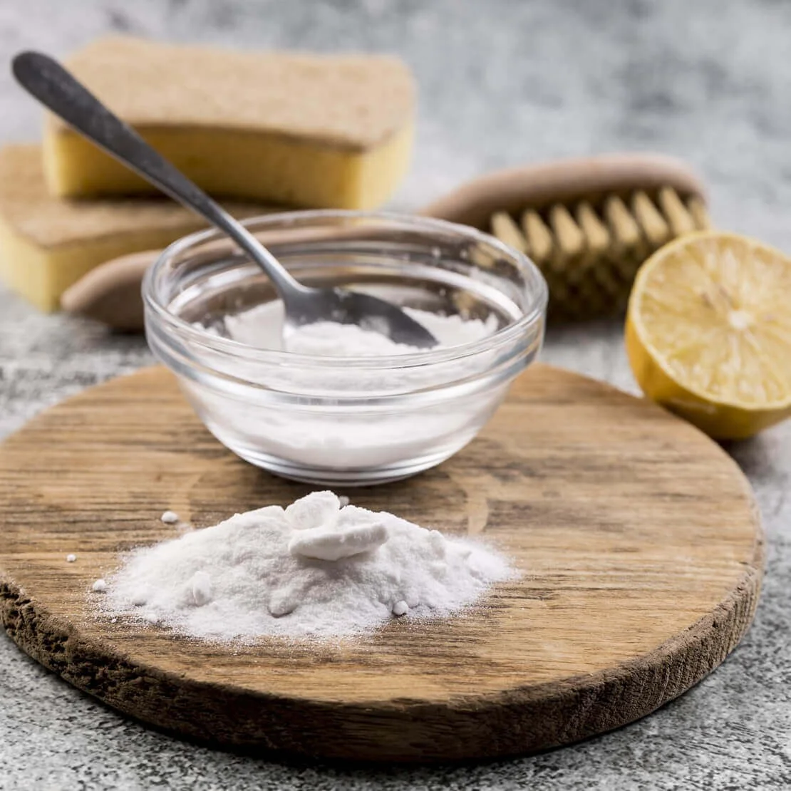 le bicarbonate de soude n'élimine pas les taches